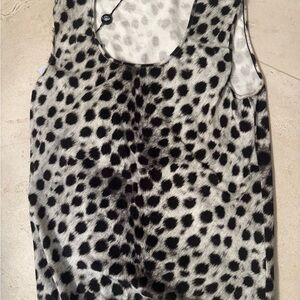 Leopard Print Sleeveless Top